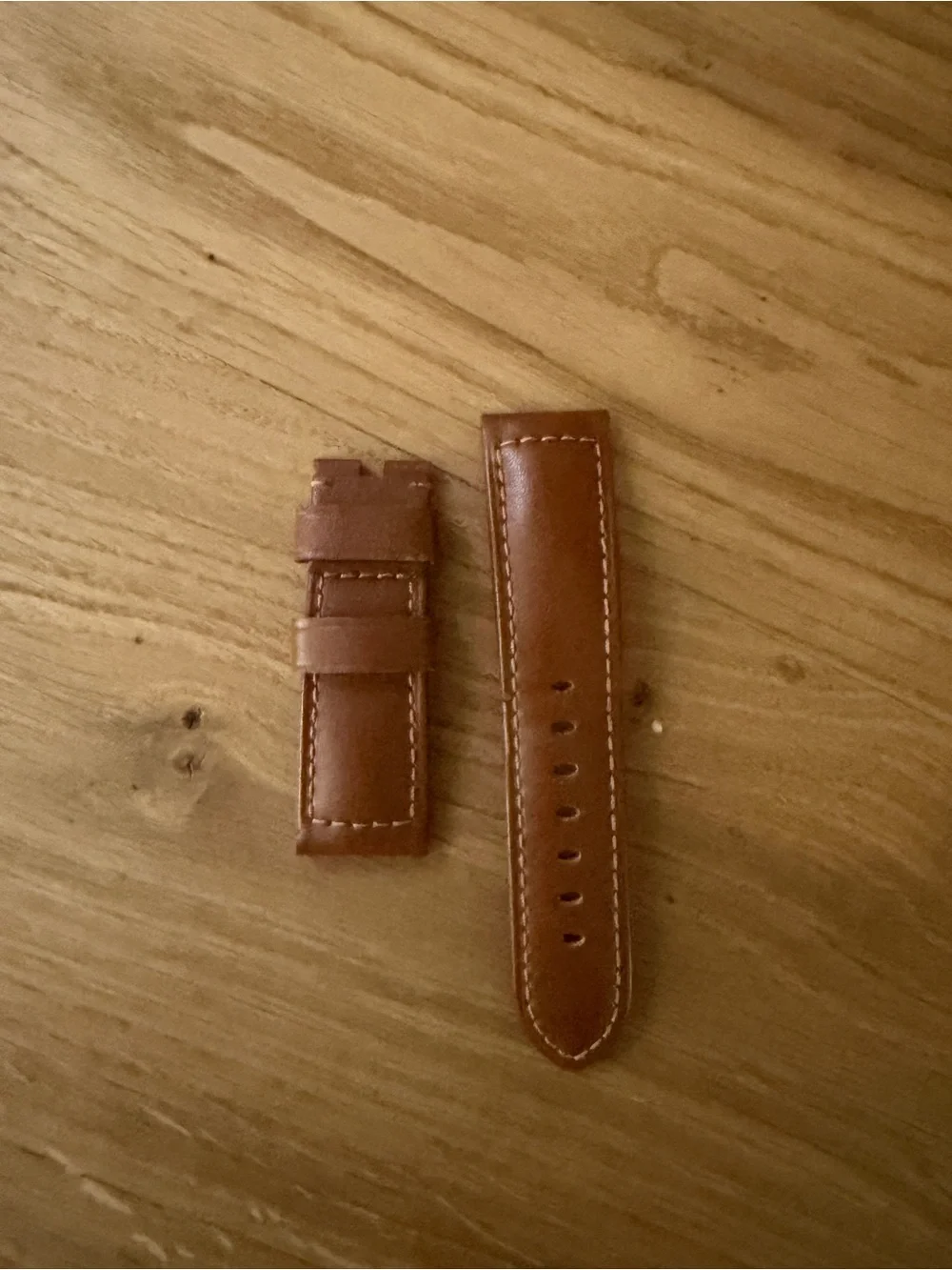 Panerai OEM Brown Leather Watch Strap 24mm
